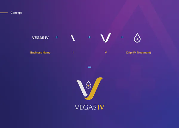 Vegas IV logo concept development