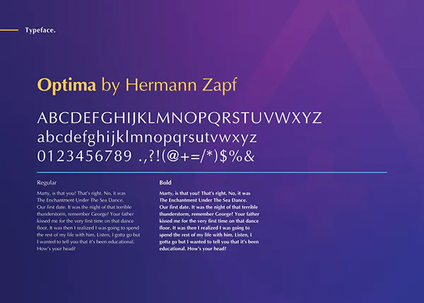 Vegas IV typography guide