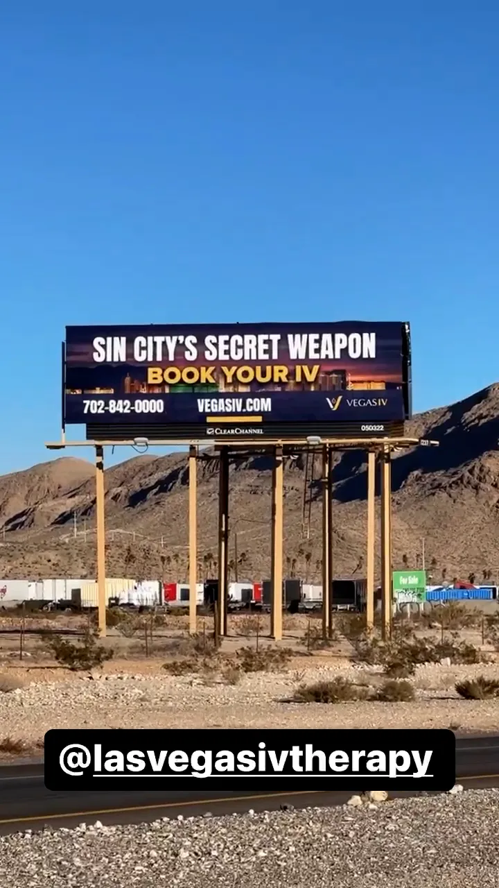 Vegas IV outdoor billboard