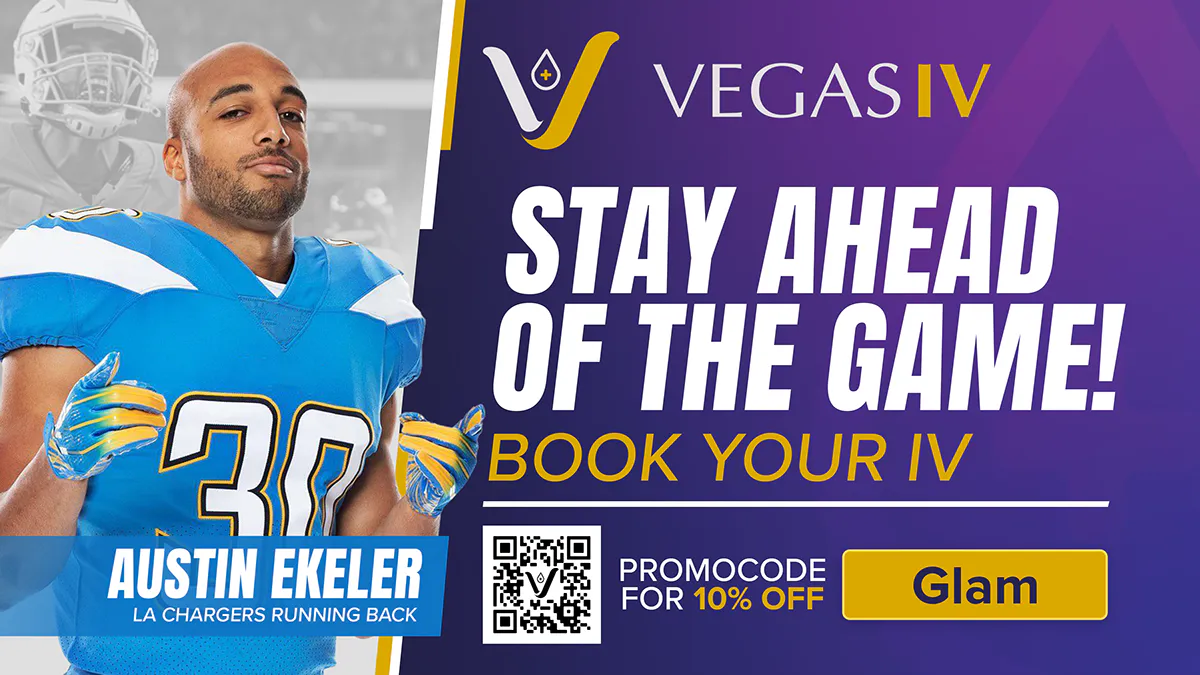 Vegas IV athlete campaign graphic