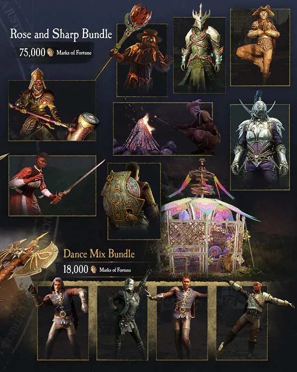 New World Black Friday bundle offer layout