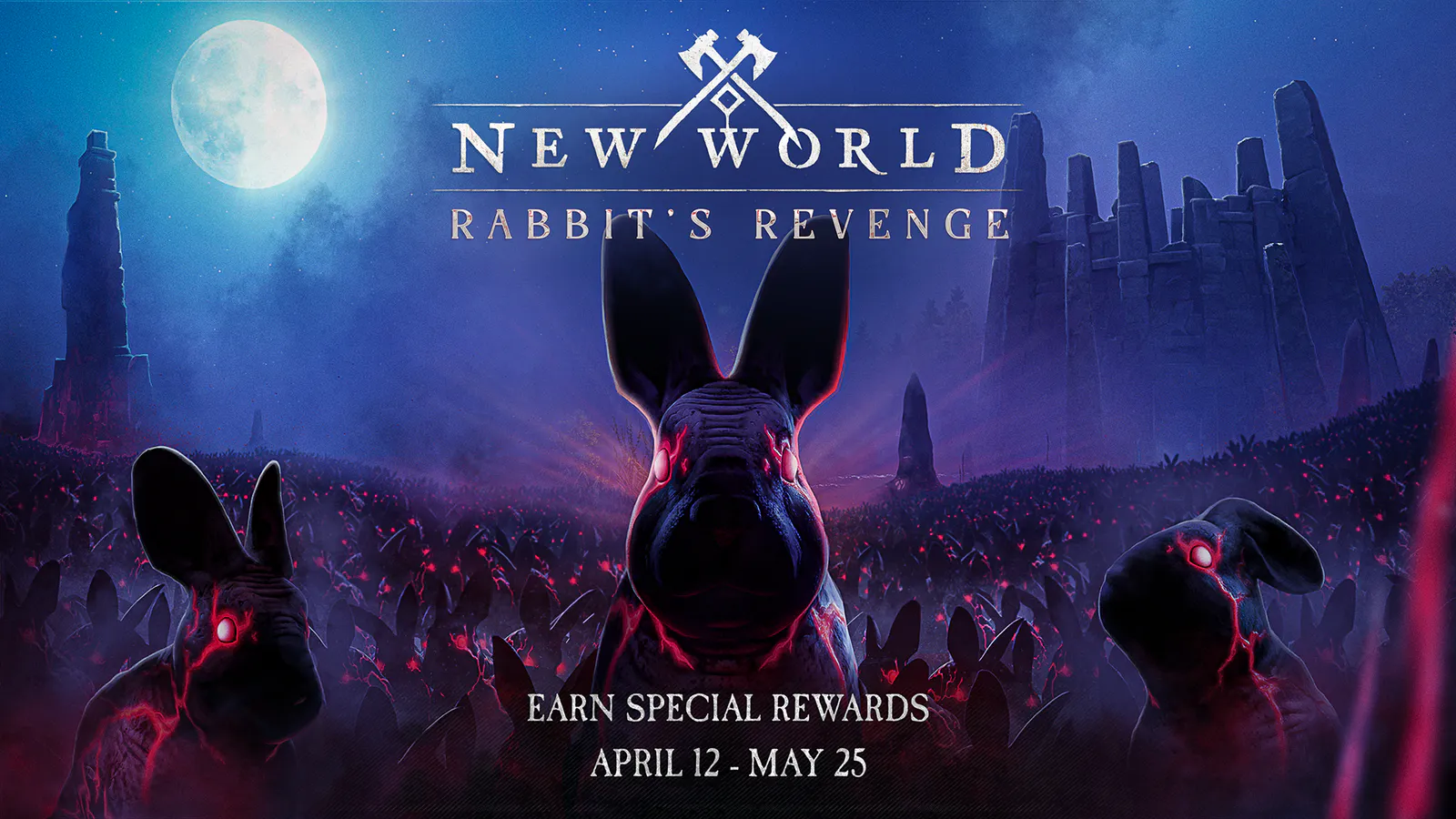 New World Rabbit's Revenge event key visual