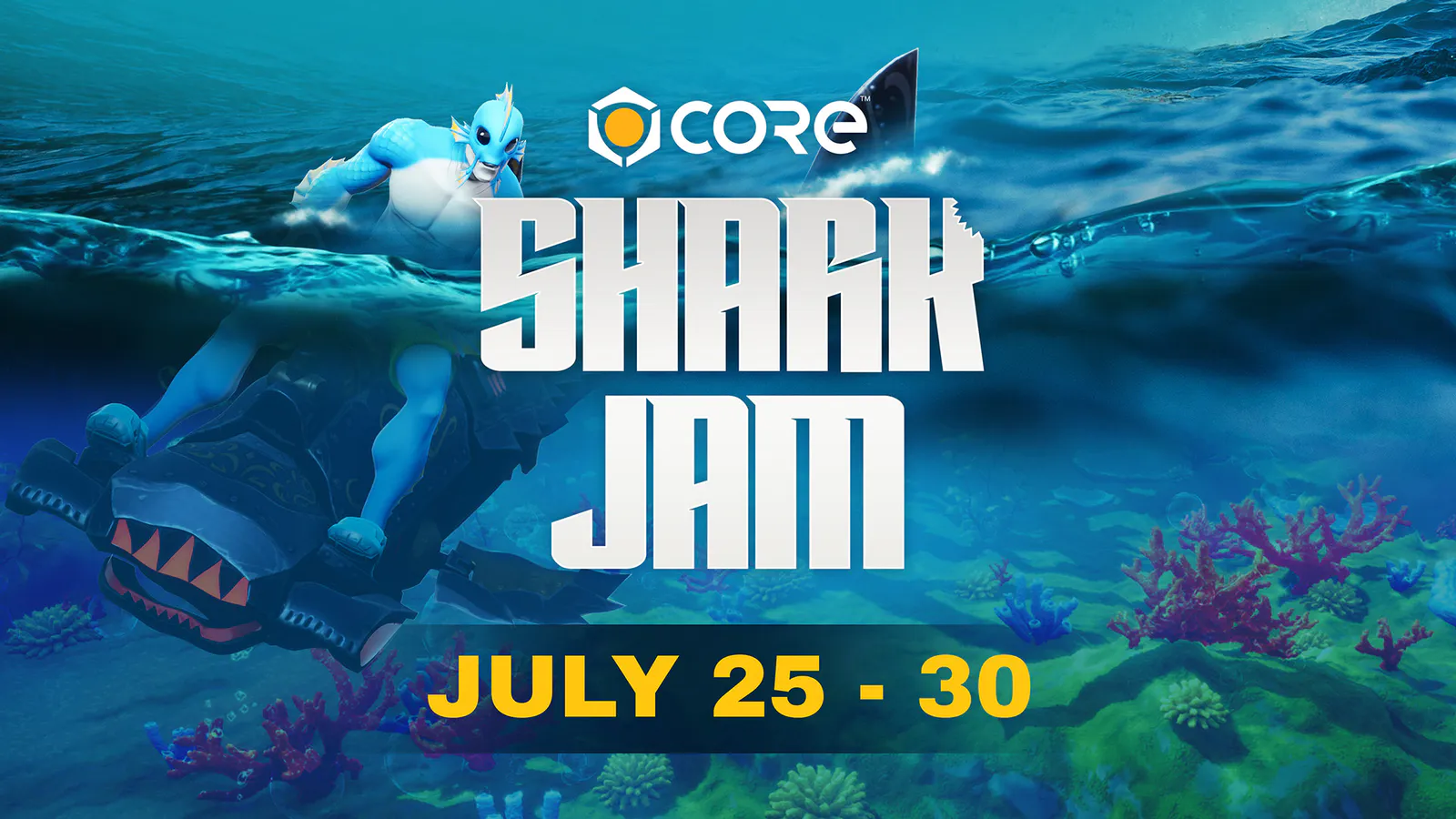 Core Shark Jam campaign graphic