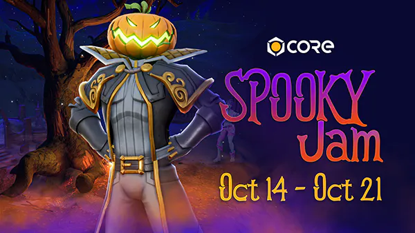 Core Spooky Jam campaign graphic