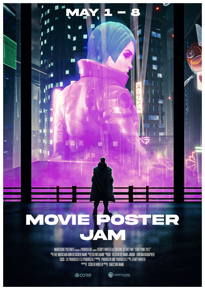 Core Movie Poster Jam poster