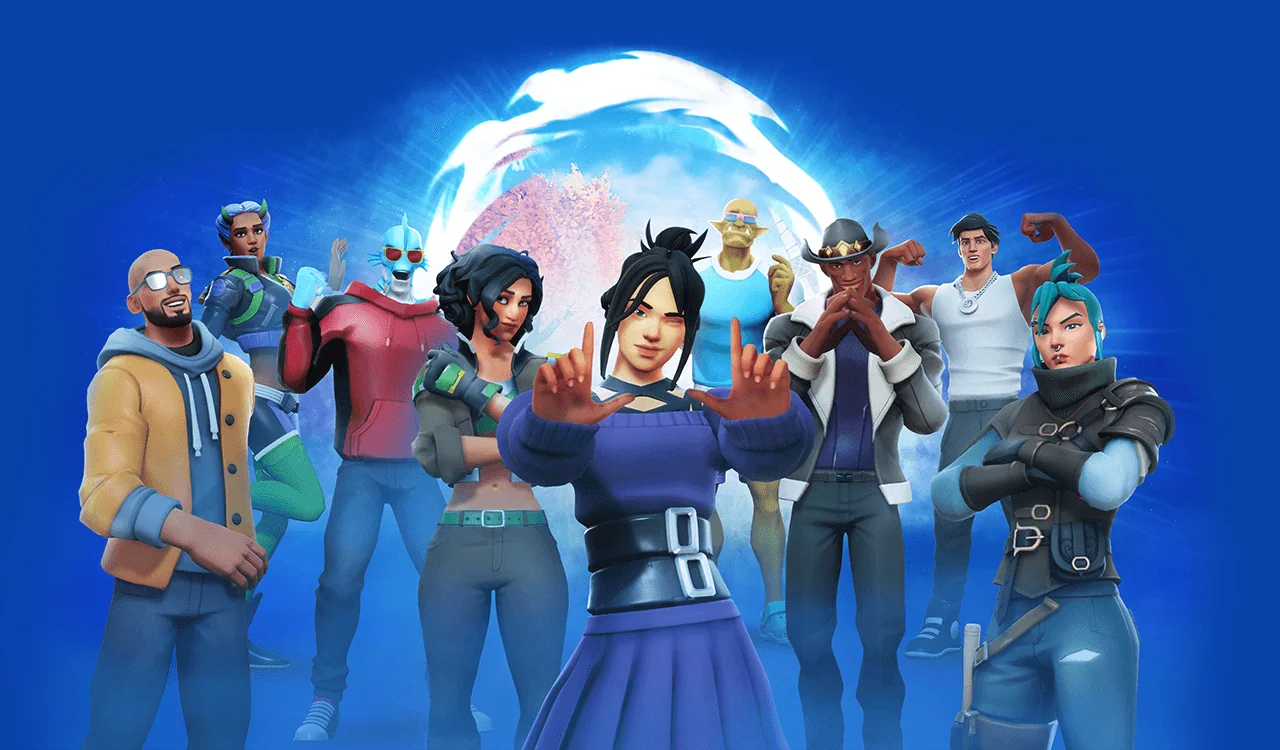 Core character lineup used in Manticore Games marketing