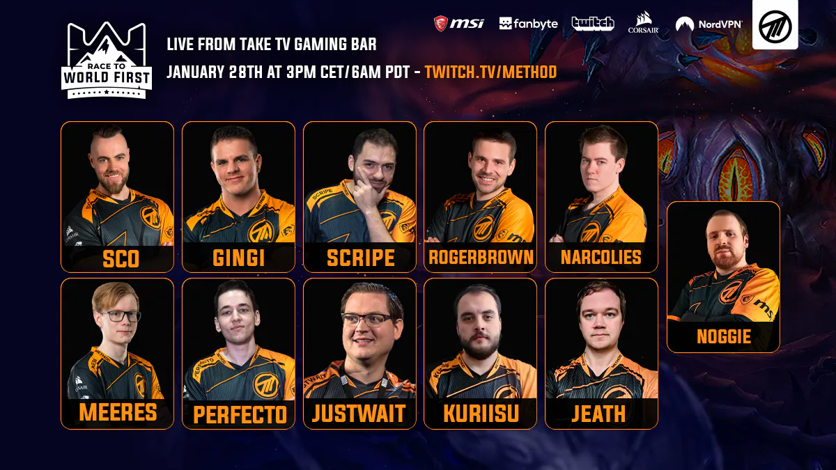 Method event talent roster