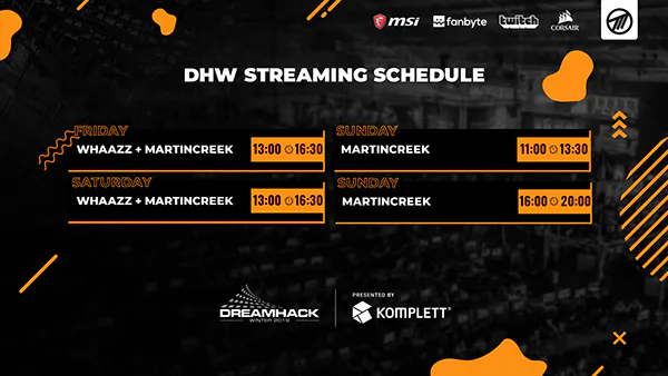 Method broadcast schedule