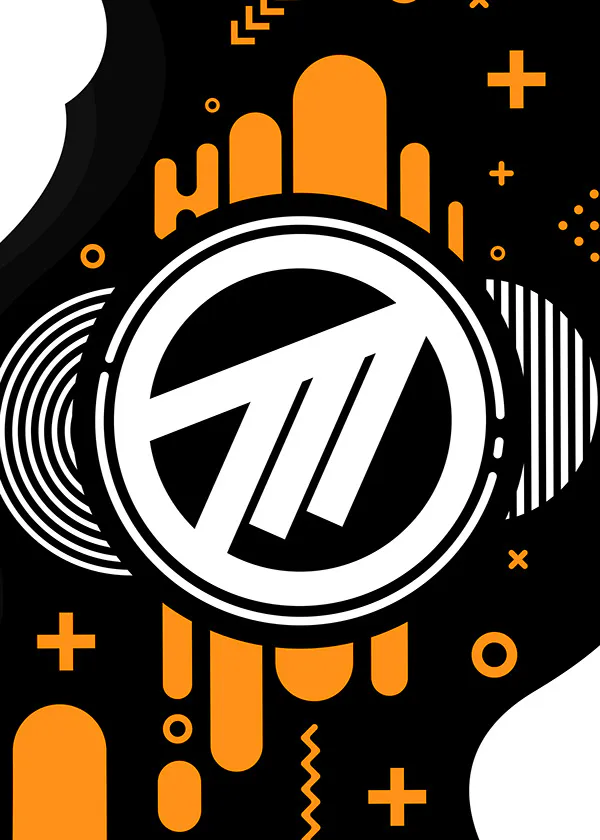 Method black and white apparel graphic
