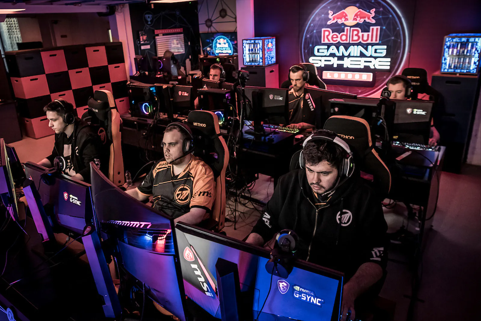 Method team on an esports stage