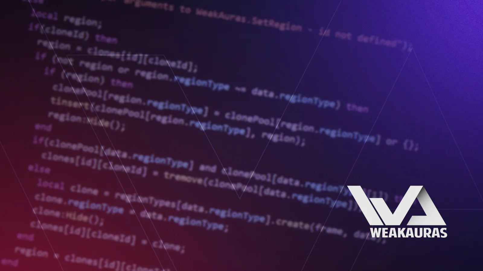 WeakAuras identity over source code