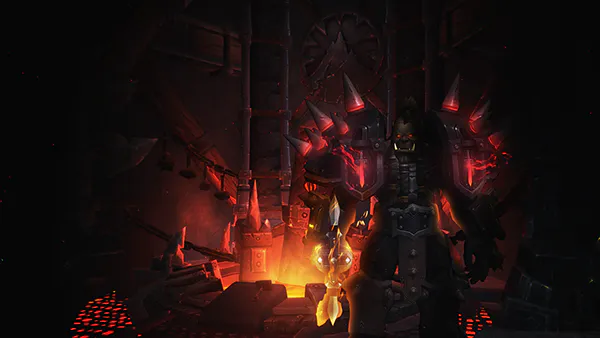 World of Warcraft character art banner